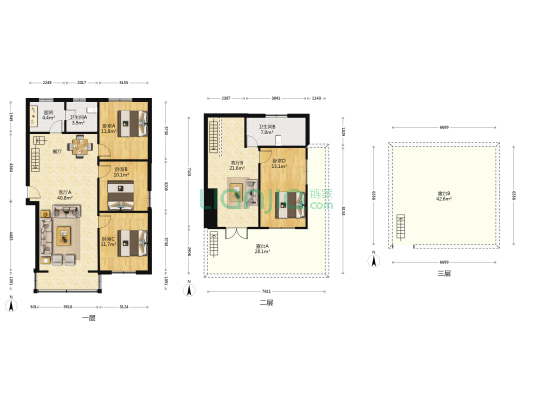 鹿礁路 4室2厅2卫 96平方