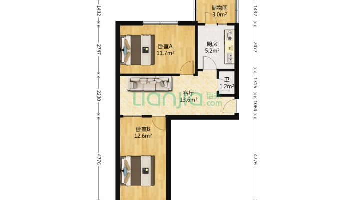 电子局楼二手房实景图