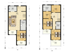 鸿坤理想尔湾 5室3厅 南 北-涿州鸿坤理想尔湾户型图