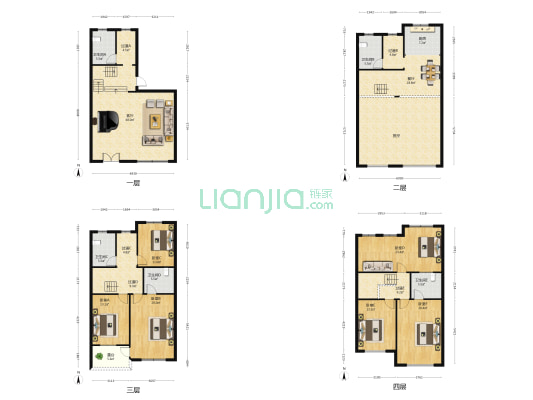 金第学府二期 6室2厅5卫 253平方