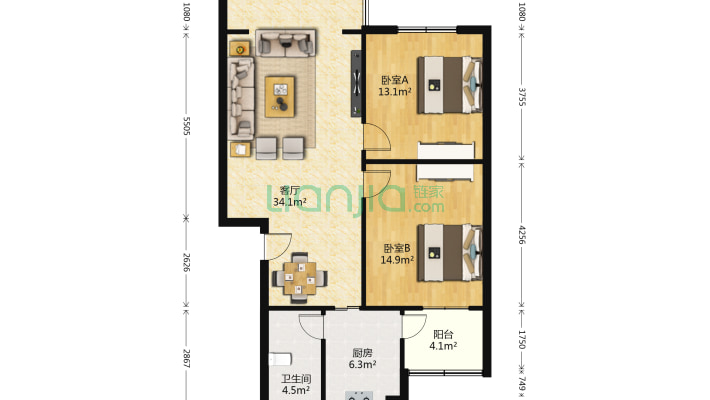 水城茗馨苑B区二手房实景图