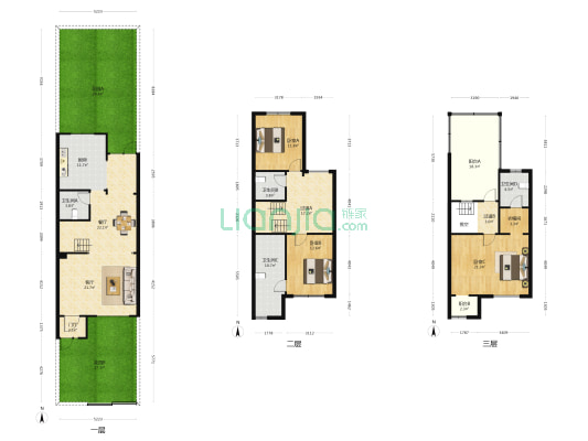 牛驼温泉孔雀城雅泉苑 3室2厅4卫 164平方