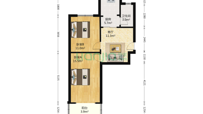 唐明饭店宿舍二手房实景图