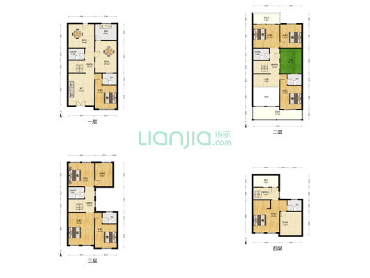 龙栖湾国际花园 8室3厅7卫 310平方