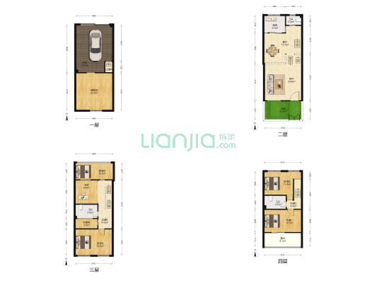 荷兰村 5室2厅3卫 185平方