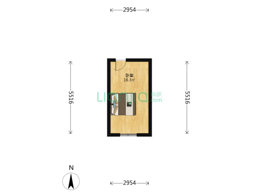 文化里(和平区) 1室0厅0卫 26平方