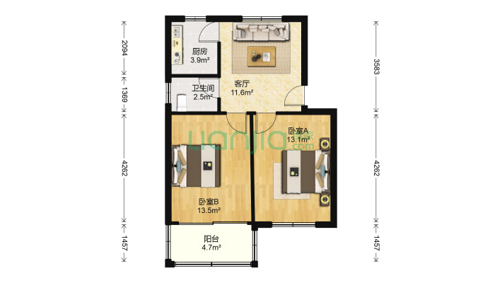兴波苑二手房实景图