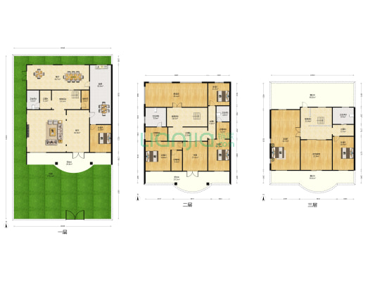 若耶方舟别墅 8室2厅4卫 206平方