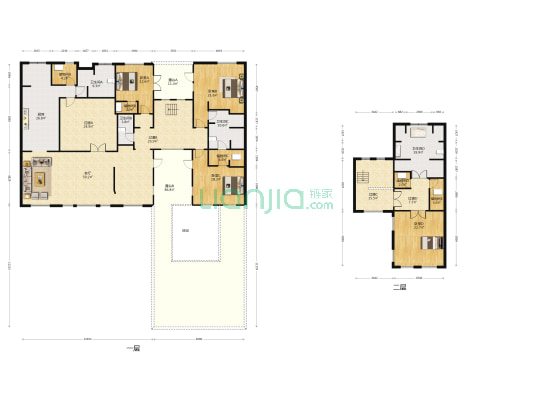 公元沐桥 4室1厅4卫 355平方