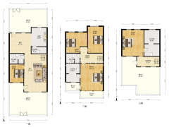 涿州城西农大联排别墅，地上可停车，环境优美-涿州涿州农大人才家园户型图