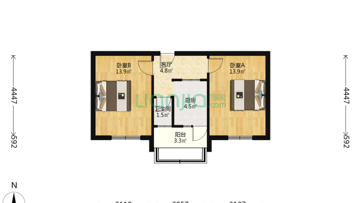 省四建宿舍(西）二手房实景图
