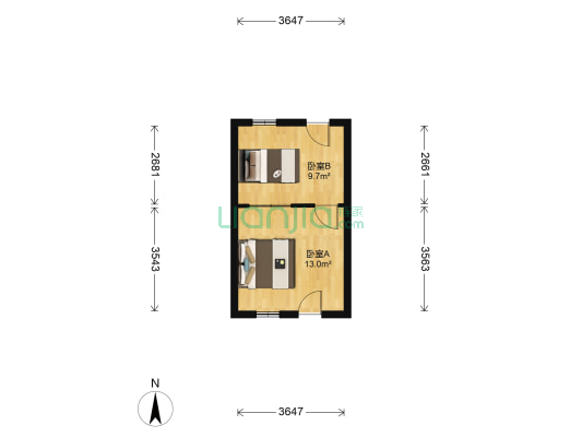 平仪里 2室0厅0卫 23平方