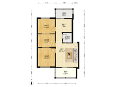 光明小区(涿州) 3室2厅 南 北-涿州光明小区(涿州)户型图