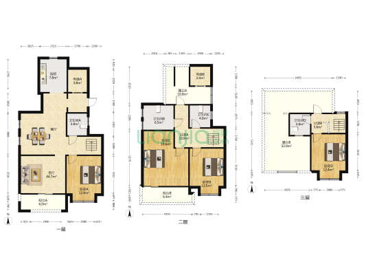 北雁湖金茂湾 4室1厅4卫 194平方