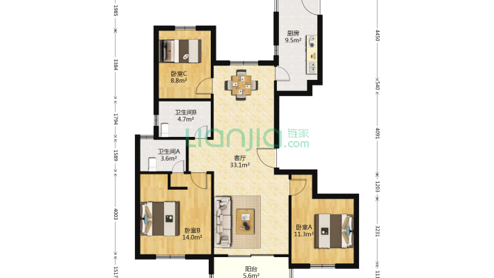聚和佳苑二区二手房实景图