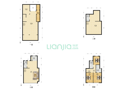 太湖如院 3室1厅4卫 274平方