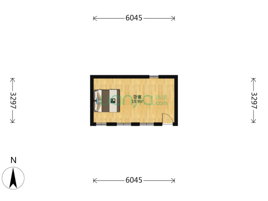 佘家胡同 1室0厅0卫 37平方