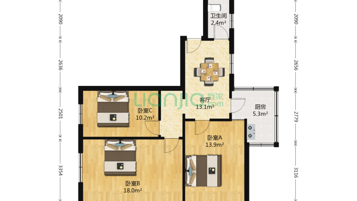 仓米巷社区二手房实景图