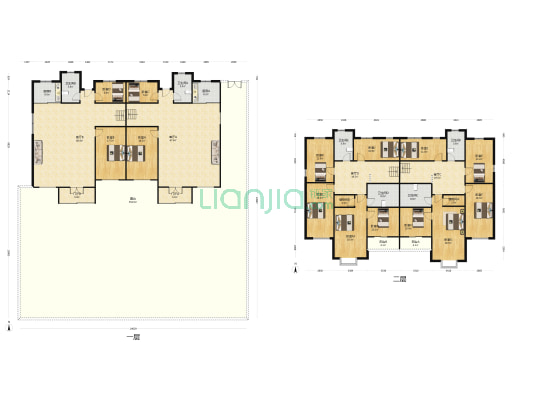 开发区支行家属院 14室4厅6卫 1047平方