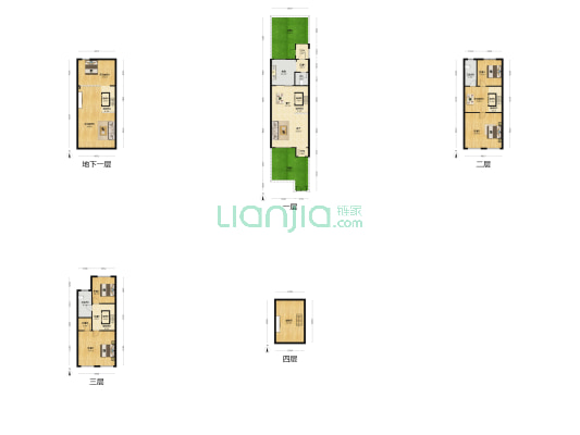 宜禾一墅 7室2厅3卫 154平方