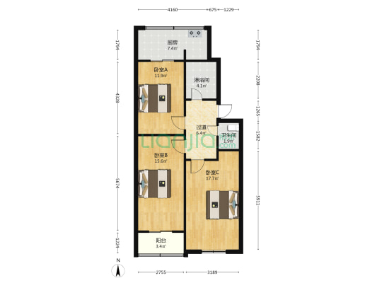 水西关南街南二巷5号 3室0厅2卫 75平方