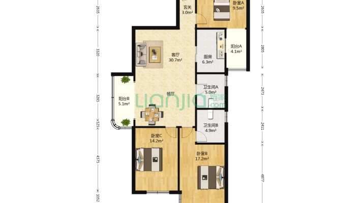 新兴大厦二手房实景图