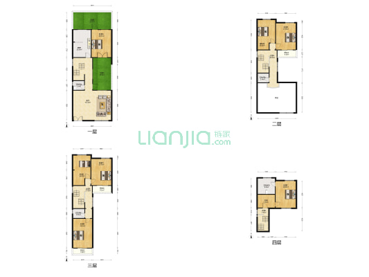 远香居 7室1厅4卫 308平方