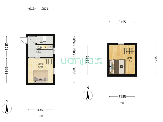 西井街44弄 1室1厅1卫 60平方