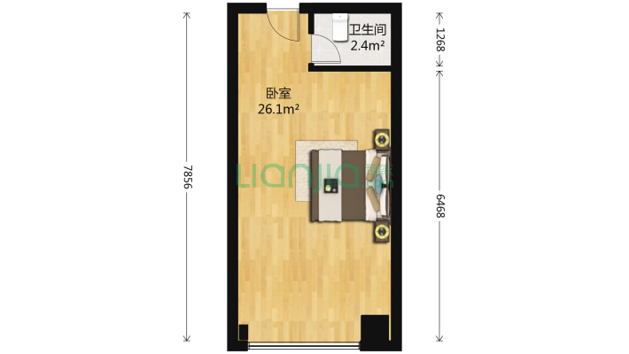 松茂汇丰大厦二手房实景图