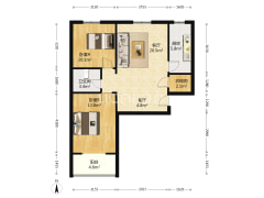 生活氛围感浓，社区有幼儿园！！-涿州天保郦景户型图