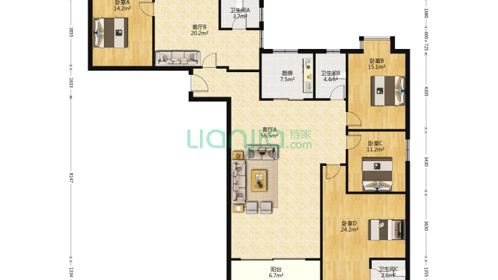 金路达小区二手房实景图