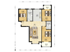 惠友万悦城  满二  税少  无尾款  诚意出售-涿州惠友万悦城(涿州)户型图