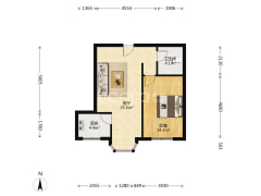 此房满五，集中供暖，交通便利，停车方便-涿州名流枫景五期户型图