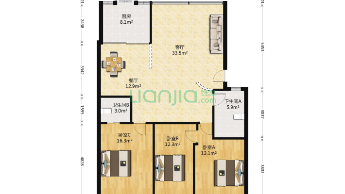 名仕阁二手房实景图