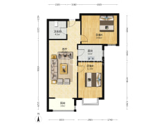 小区24小时安保，房子精装没怎么住，拎包入住-涿州香邑溪谷上园户型图