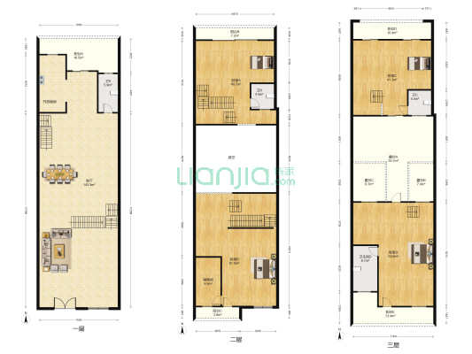 香蜜湖公馆（别墅） 4室1厅4卫 538平方