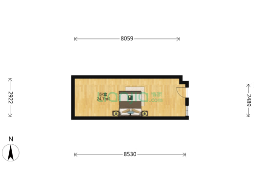 汇富花苑 1室0厅0卫 47平方