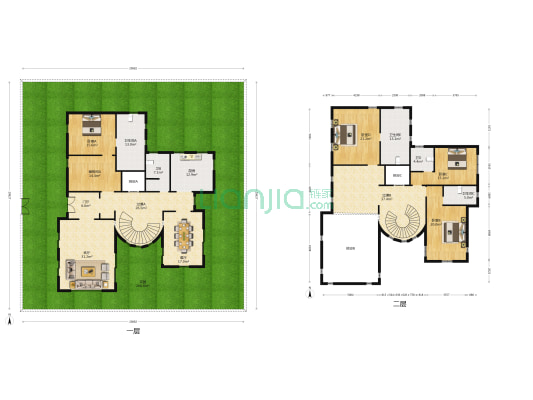 天竺路一街 4室2厅5卫 562平方