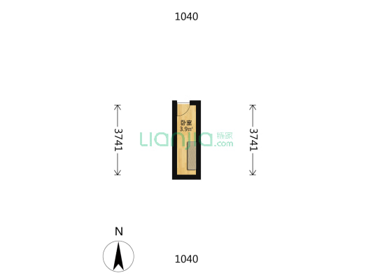 东四十四条 1室0厅0卫 11平方
