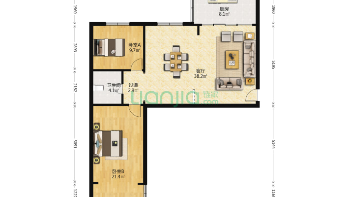 容丰小区二手房实景图