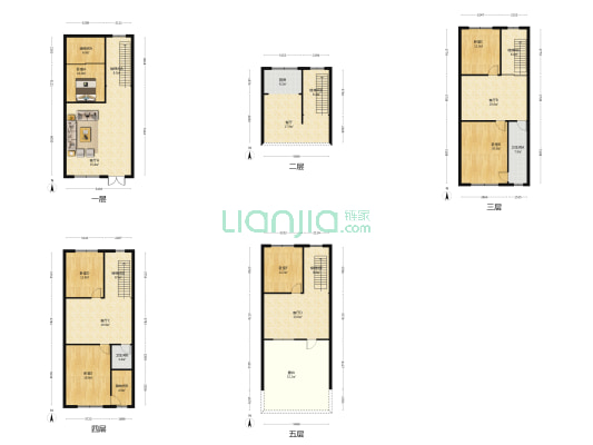 南屏社区 6室5厅2卫 342平方