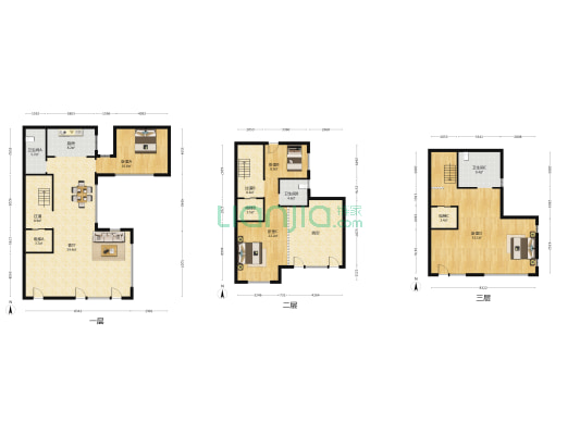 泰禾厦门院子紫云院C区 4室1厅3卫 245平方