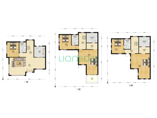 中庙碧桂园滨湖城湖光翠色苑 5室1厅5卫 291平方