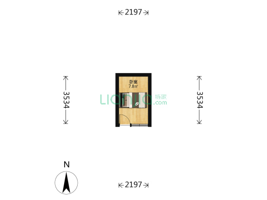 东北园 1室0厅0卫 11平方