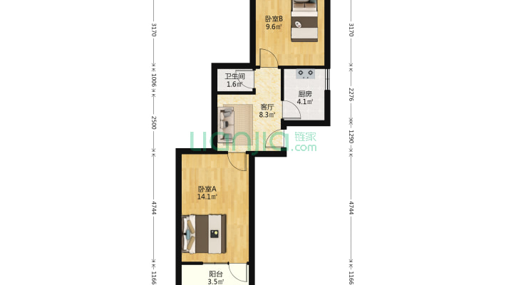 温州路二手房实景图