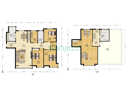 海上嘉年华 4室1厅2卫 241平方