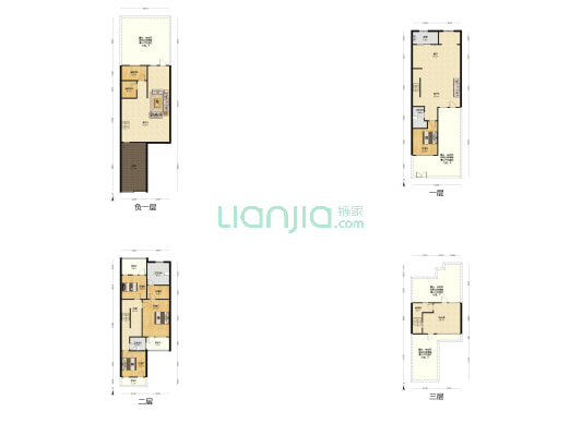 南北通透户型 格局方正 精装修-户型图