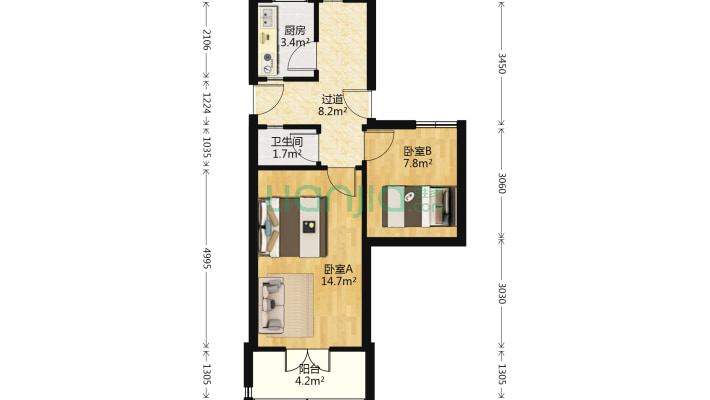 市政宿舍(武昌)二手房实景图