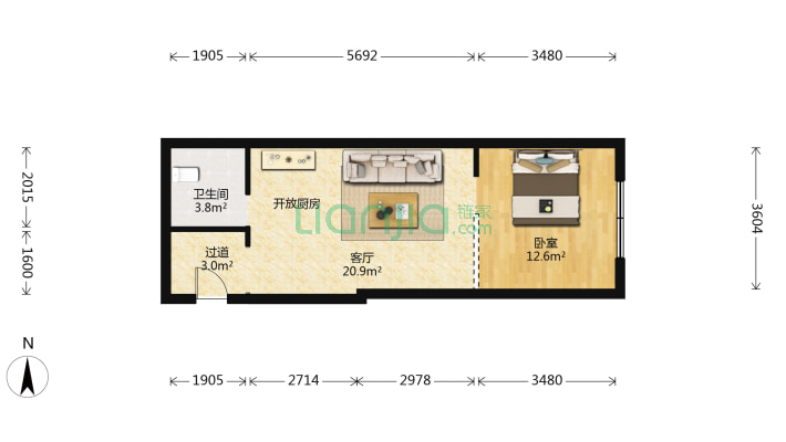 庆丰北路72号二手房实景图