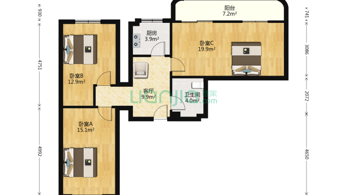 锦龙大厦二手房实景图